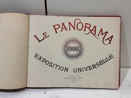 Livre sur exposition universelle de Paris  1900