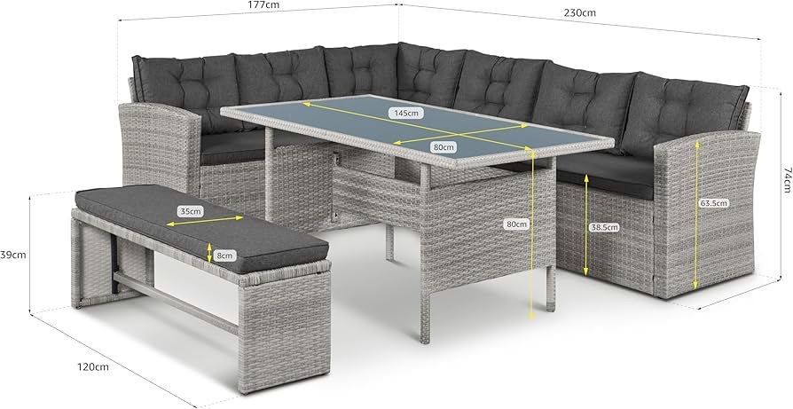 Divani: Ecksofa 8 Sitzer wasserfest – Nuovo (secondo la descrizione) da St. Gallen venduto da SG_CH1 5
