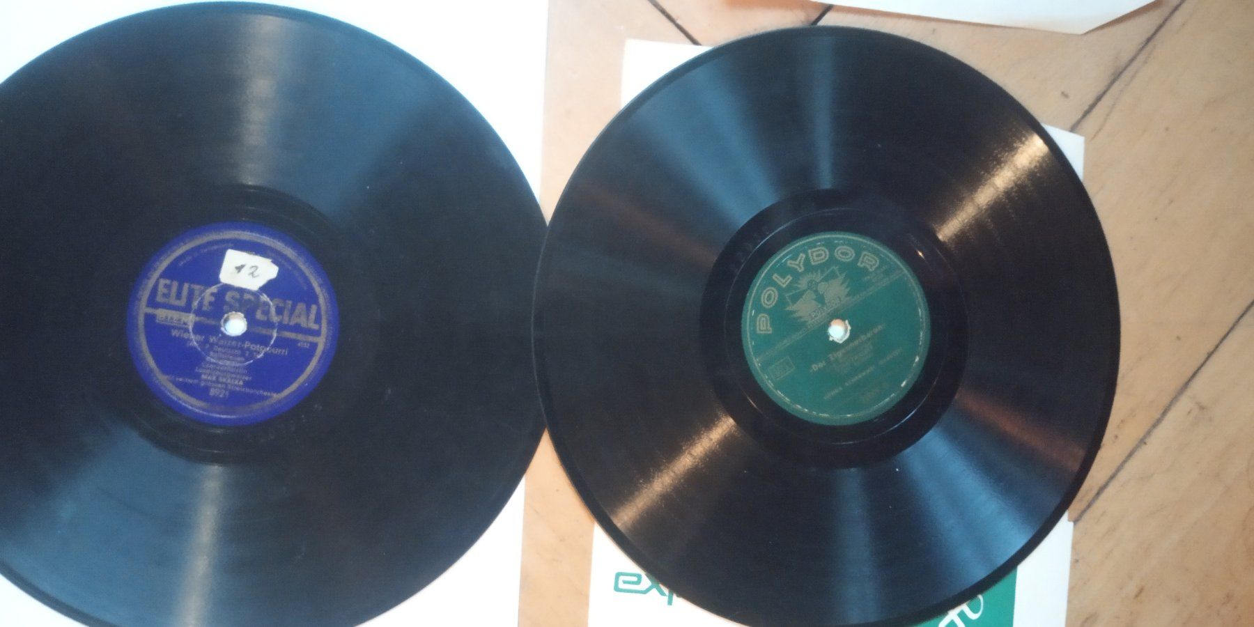 Dischi in vinile: Plattensammlung Schellack Platten antike Schellackplatten – Usato da st.gallen venduto da Strubili 6