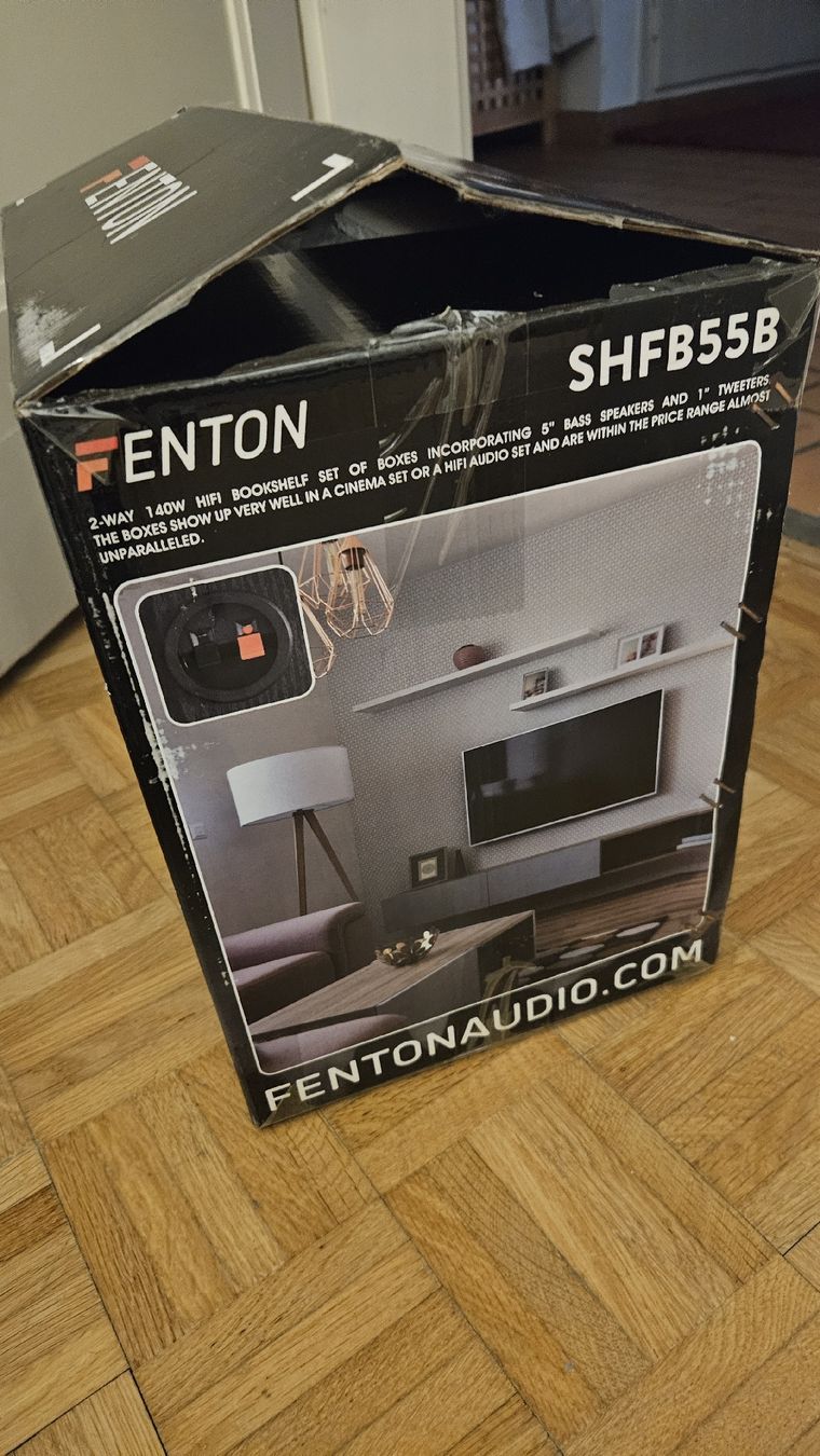 Lautsprecher: Fenton SHF855B 5" Regallautsprecher neu – Neu und originalverpackt aus Bülach von Aufziehvogel 2