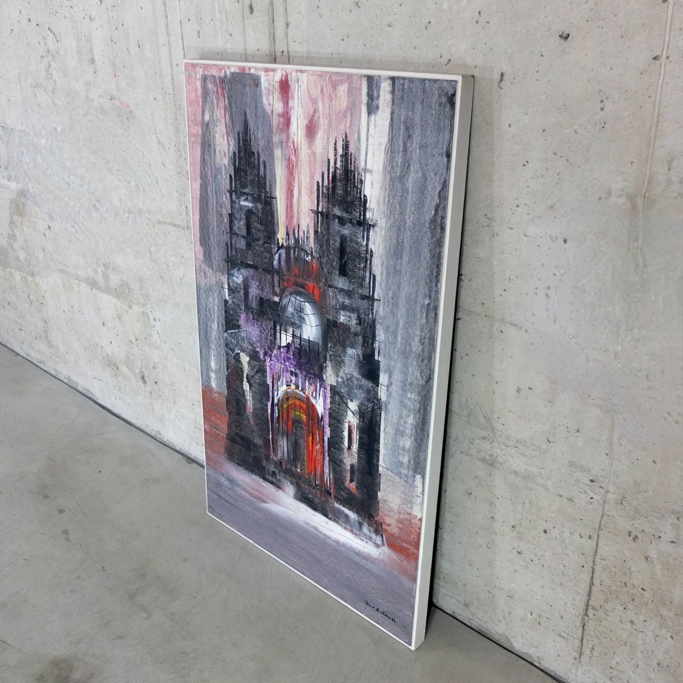 Gemälde: Bruno A. Weber Ölgemälde 1966 – Gebraucht aus Basel von Brocki-auf-dem-Wolf 1
