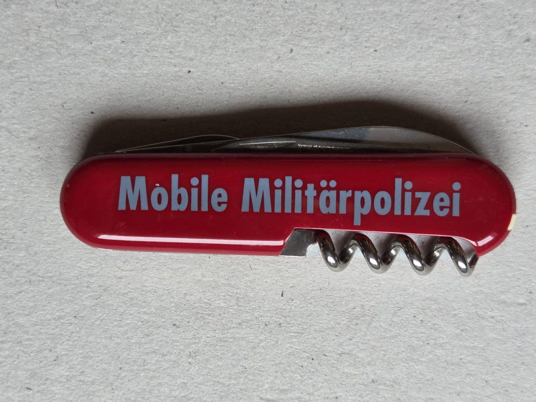 Wenger Coltelli tascabile: Rare couteau Wenger Mobile Militärpolizei – Usato da Choëx venduto da Solmo51
