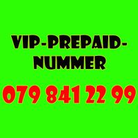 VIP PREPAID-NUMMER ZUM SUPER-PREIS!
