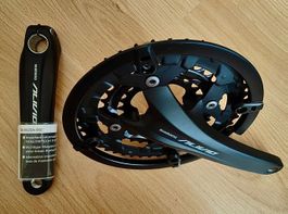 Shimano Alivio Kurbelgarnitur 3x9 44-32-22 Zähne