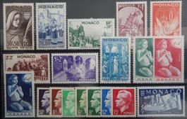 Monaco ex. Kat. 288-424 * 1944/50