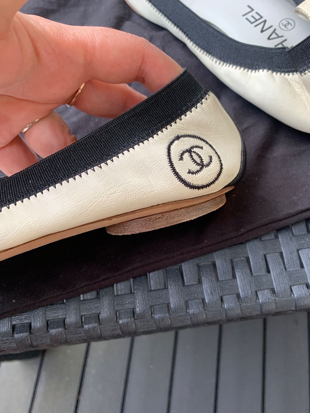 Chanel Scarpe da donna: Chanel Leder ballerinas ballerina – Usato da Zell LU venduto da AliAli24 1