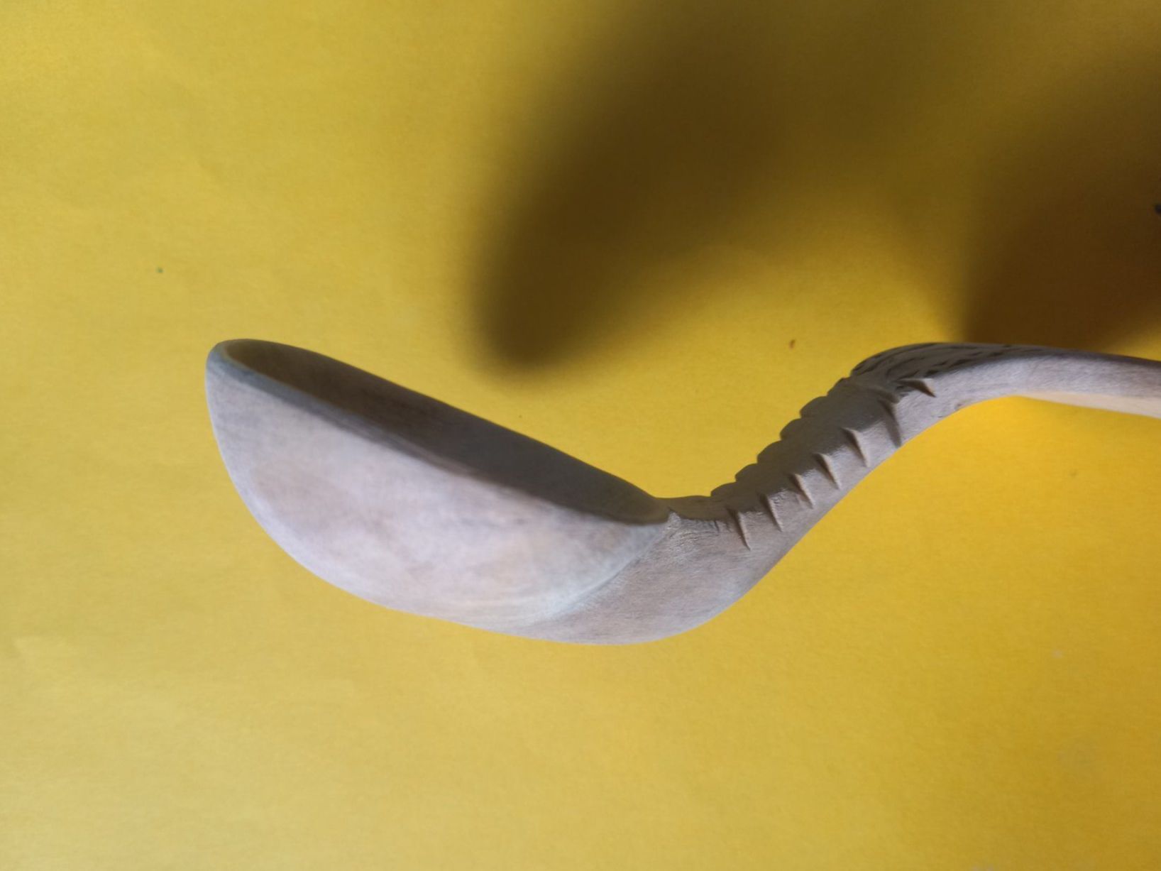 Cucchiai: Cuillère à crème en bois sculpté - Feuillages – Usato da Rossens FR venduto da Souris1 8