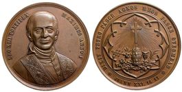 Rom, Leo XIII., Medaille AN I (1878) Drentwett