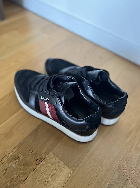 Bally Scarpe da uomo: Bally Sneaker  Schwarz  Leder & Veloursleder - 41 – Usato da Zug venduto da sim_lk2n 1