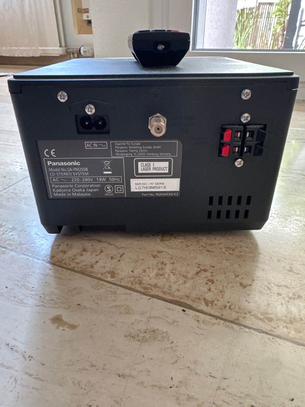 Panasonic Audio- & Mediensysteme: Panasonic SA-PM250B – Gebraucht aus Therwil von dom_gfj8 1
