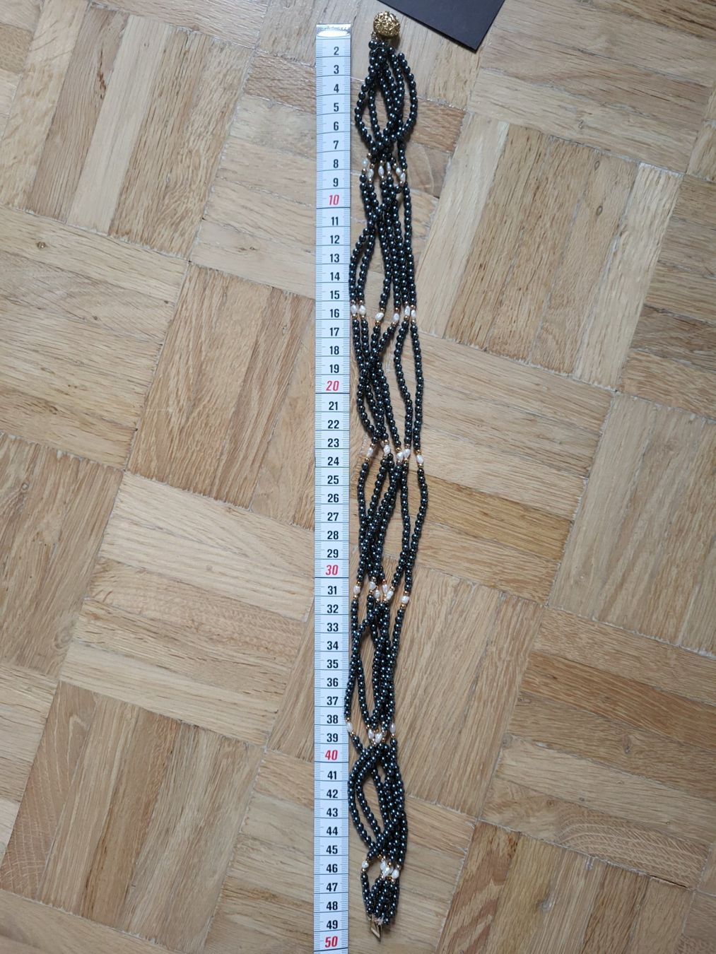 Catenine: Mit Perlen besetzte Halskette mit passendem Armband – Usato da stäfa venduto da brandy66 3