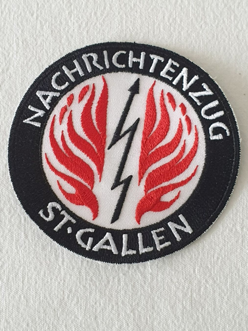 Placchette & Badge: Emblem Badge NACHRICHTENZUG ST.GALLEN – Usato da Mörschwil venduto da spirspi
