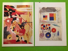 2x Postkarten Andor Weininger & Francis Picabia