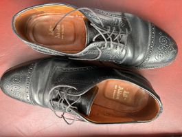 Alden New England Lederschuhe Oxford Black Grösse 8