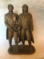 Holz Model vom Denkmal Goethe und Schiller
