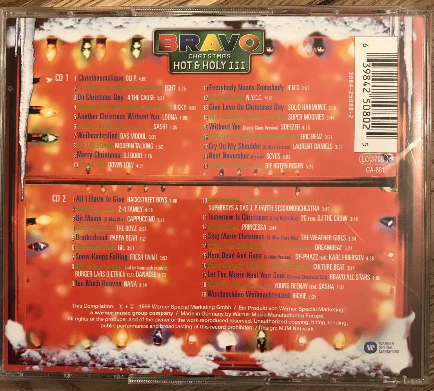 CDs: Doppel CD- Bravo- Christmas- Hot & Holy 3 – D'occasion à Guntershausen par Gloominati 1