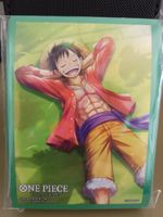 One Piece Glanz Kartenhüllen/Sleeves Luffy Grün 140 Stück