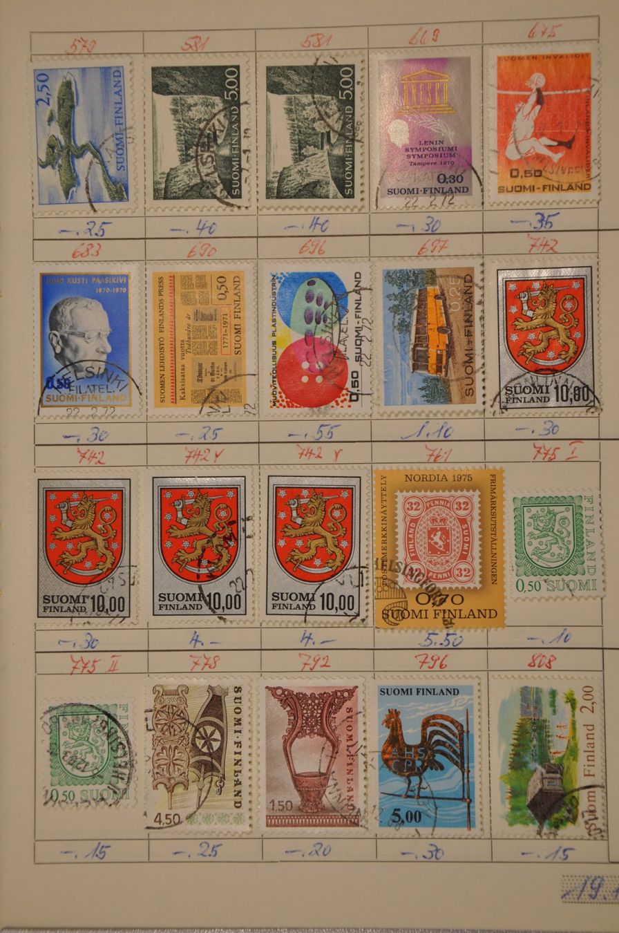 Alle Briefmarken: Finnland ab alt - Rundsendeheft – Gebraucht aus Wolfhalden von Zinauktion 6