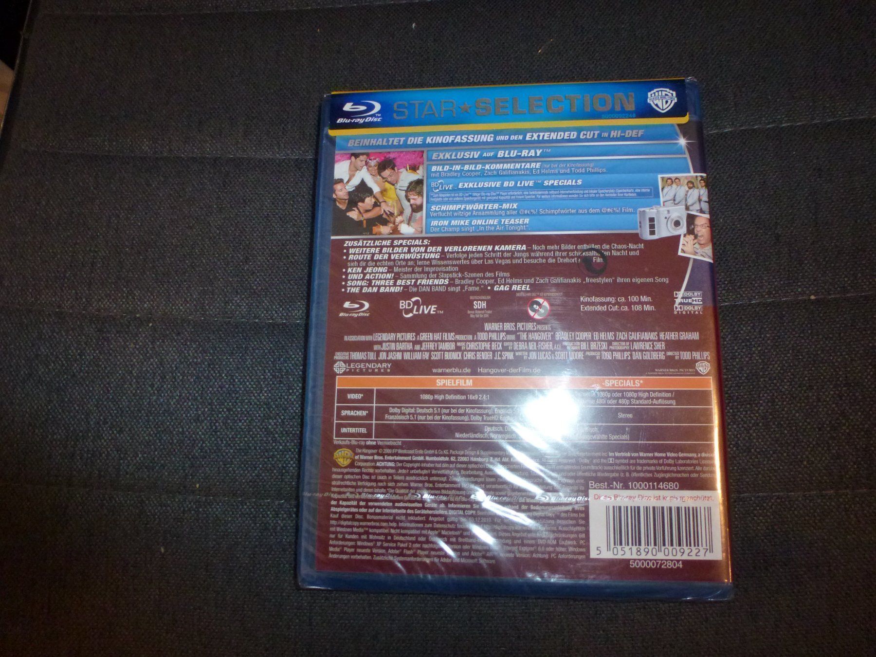 Tutti i DVDs: Hangover Extended Cut BLU-RAY NEUWARE – Usato da Olten venduto da Disc-Verkauf 1