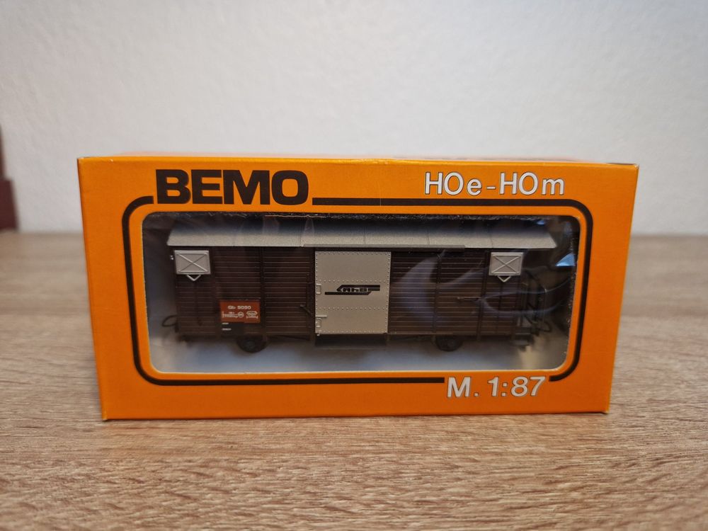 Bemo Modelleisenbahnen: Bemo 2256 Güterwagen RhB H0m – Gebraucht aus St-Aubin-Sauges von tantome 5