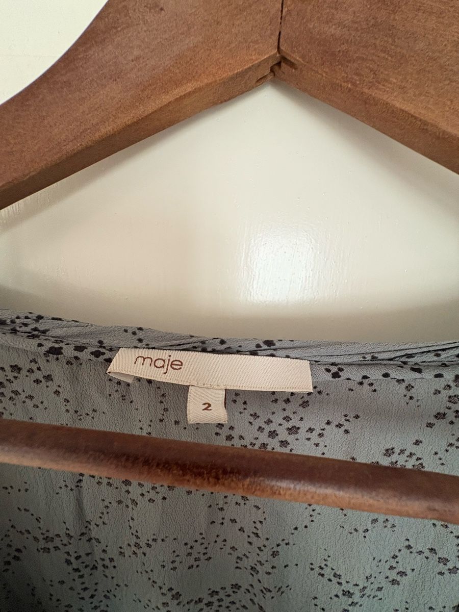 Maje Robes: Robe Maje imprimée gris bleue taille 2 – D'occasion à Glattfelden par clemdidou 1
