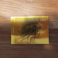 Markenheftchen Carnet De Timbre Pro Juventute 1989