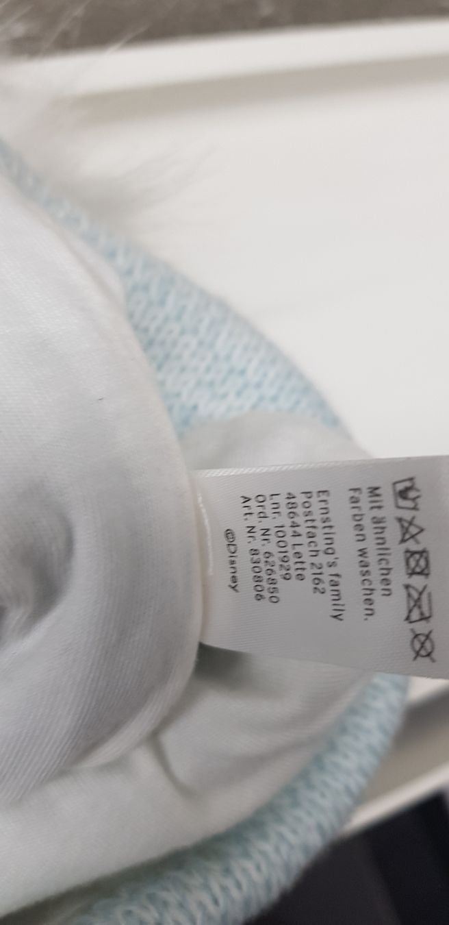 Altro abbigliamento per bambina: Frozen Mütze, hellblau, Winter, neuwertig – Usato da Zürich venduto da sb_t28m 3