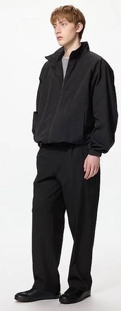 Uniqlo Hosen mit Bundfalte schwarz M Herren