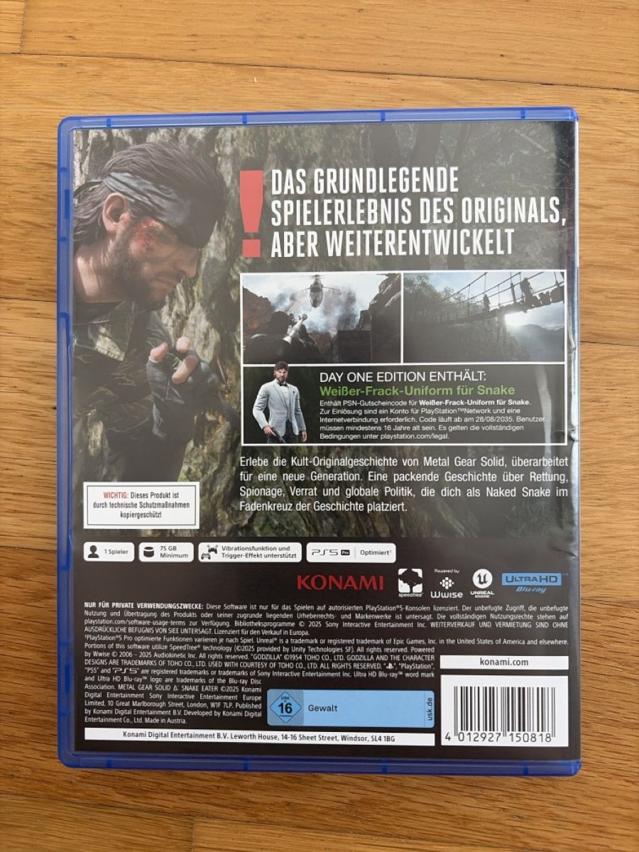 Giochi: Metal Gear Solid – Usato da Hindelbank venduto da Michu-94 1