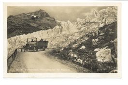 Furkastrasse (UR/VS) Rhonegletscher - Saurer Postauto - 1927