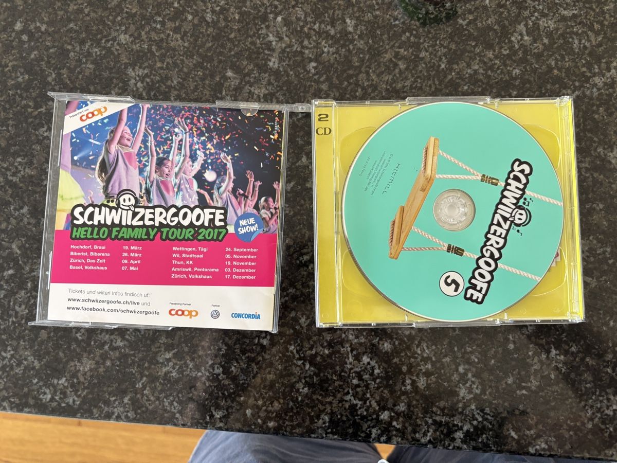 CDs: CD "Schwiizergoofe "Vo Chind für Chind" – Gebraucht aus Grosswangen von Sunnyday35 1