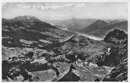 Brienz (BE) Brienzer Rothorn Blick auf die Zentralschweiz
