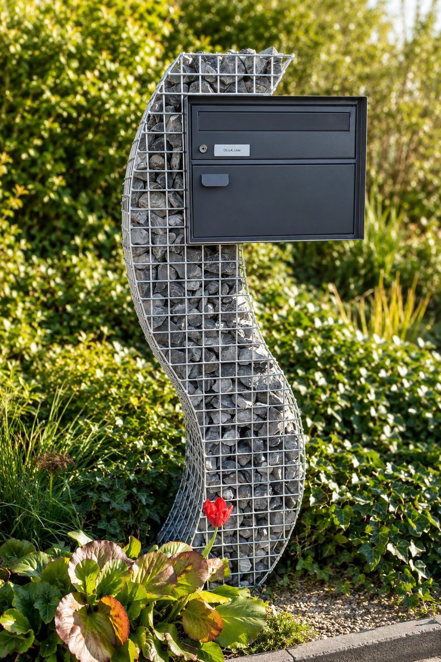 Altro per la casa: Briefkasten-Steinkorb «Wells Small» – Nuovo e nell'imballaggio originale da Laupersdorf venduto da Hufi3
