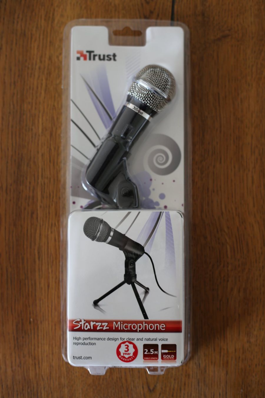 Trust Microfoni: Neues Trust Starzz Mikrofon - originalverpackt – Nuovo e nell'imballaggio originale da Ruswil venduto da deb_w5rv