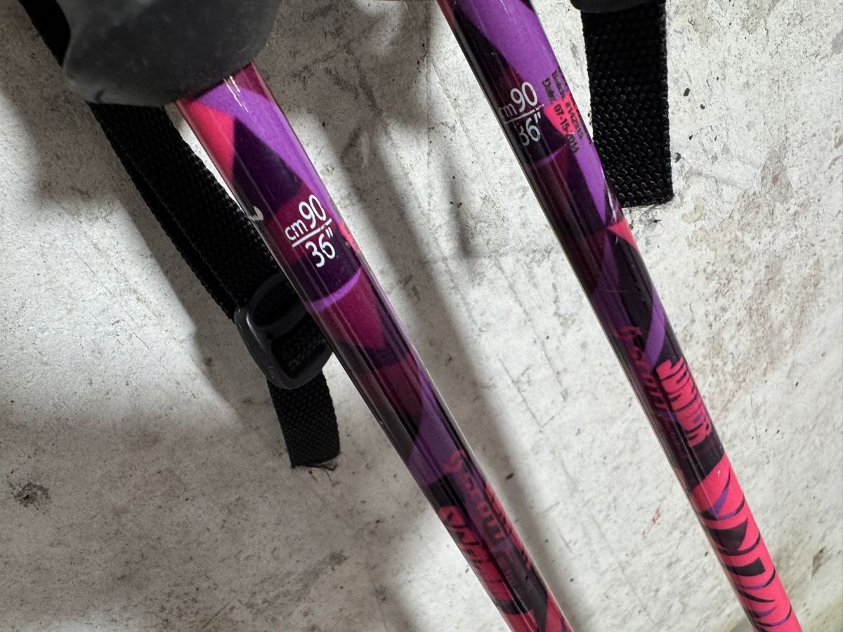 Skistöcke: Ski Stöcke 90cm lila pink – Gebraucht aus Lützelflüh-Goldb von masu123 1