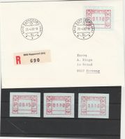 Set mit Abbart kurze Ziffer Nr. 6II