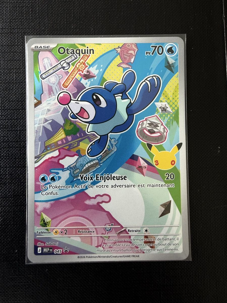Pokémon Carte collezionabili: Otaquin #045 MEP FR – Nuovo (secondo la descrizione) da Savigny venduto da Matgab94