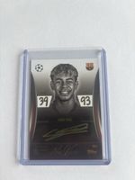 Lamine Yamal Pro View Topps Match Attax Signaturkarte 2026