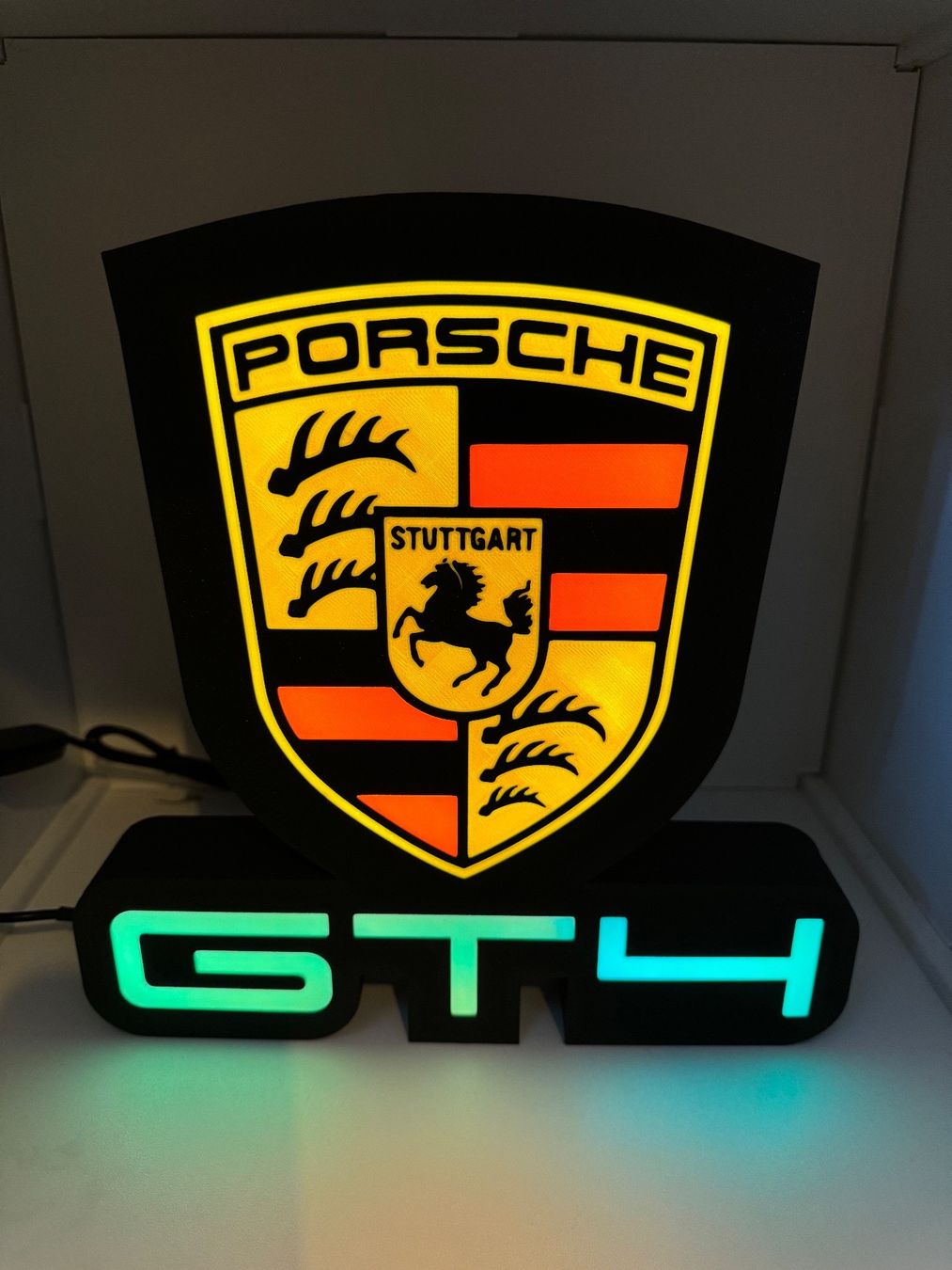 Lampade: Lightbox lumière led Porsche GT4 – Nuovo (secondo la descrizione) da Vicques venduto da PAMB3D 5