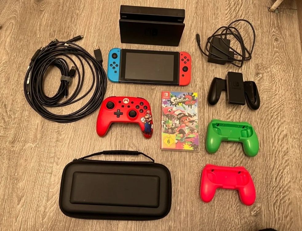 Nintendo Switch Konsole Neon-Rot/Neon-Blau