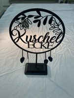 Metallschild Kuschelecke Deko Gemütlichkeit