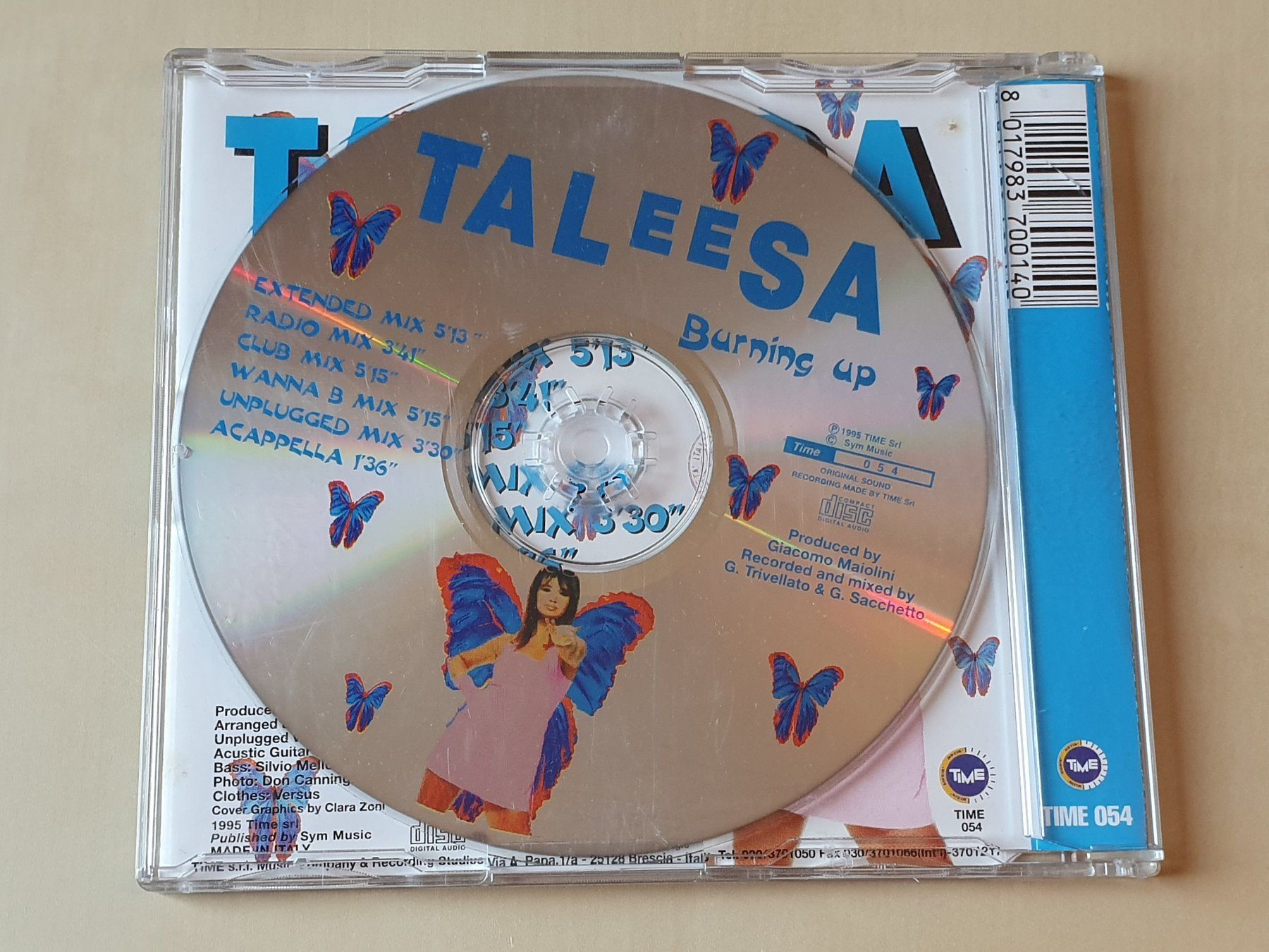 CDs: Taleesa Burning up – Gebraucht aus Stansstad von collectorsshop 1