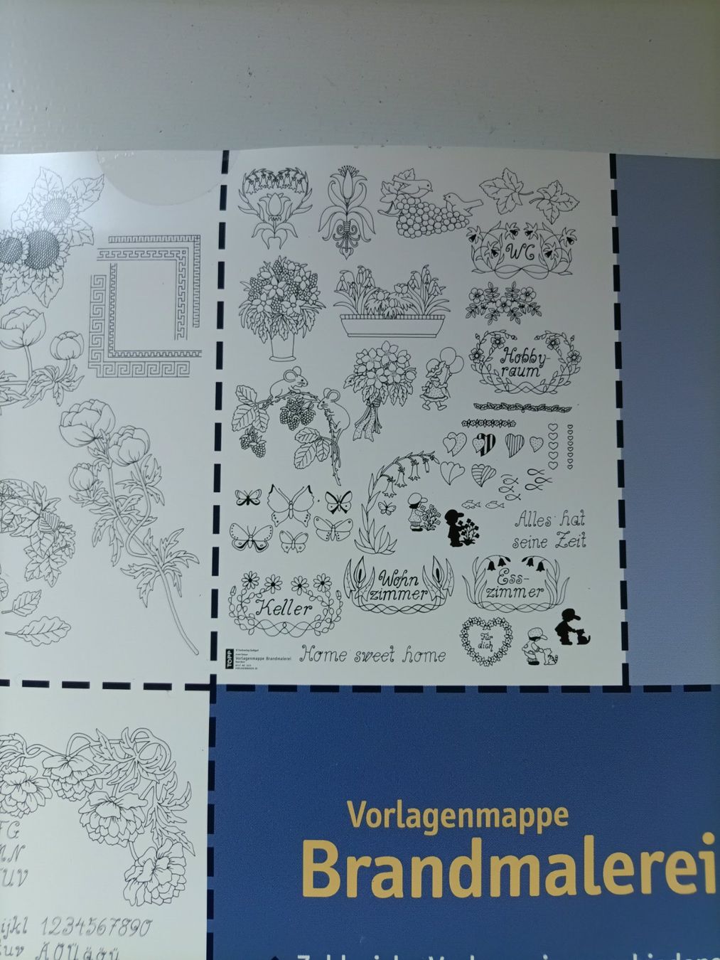 Livres: Vorlagenmappe Brandmalerei – Neuf (Voir description) à Abtwil SG par Tonisberg 2