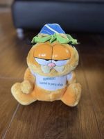 Garfield Plüschtier Dakin 1978 mit Hut gebrauchter Zustand