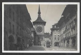 Bern Kramgasse mit Tram