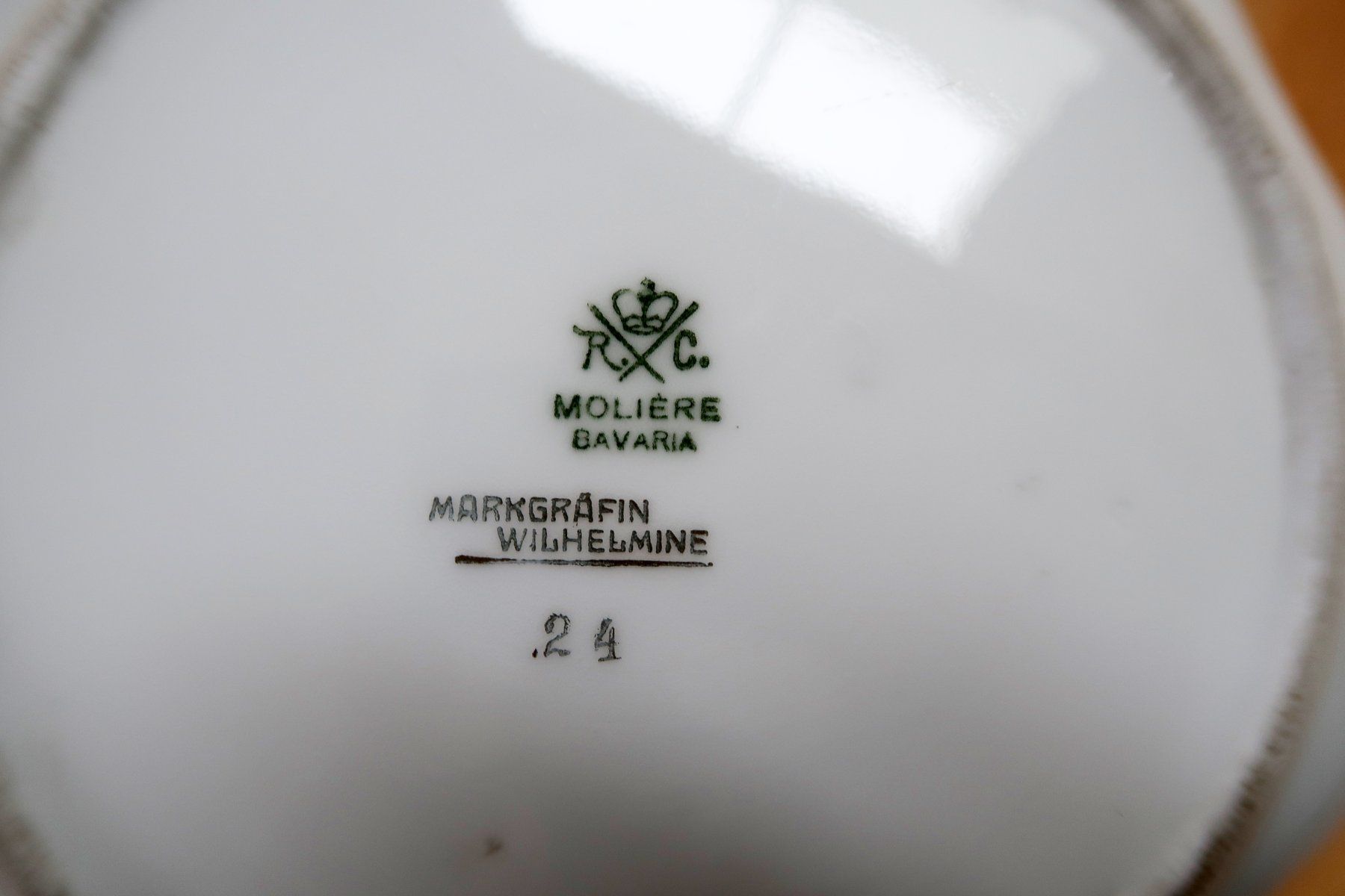 Rosenthal Ciotole: Moliere Rosenthal Markgräfin Wilhelmine – Usato da Hedingen venduto da Studers 2