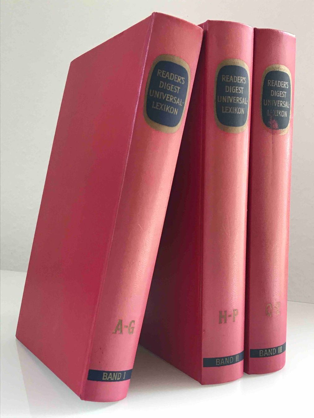 Libri: Reader's Digest Universal-Lexikon - 3 Bände – Usato da Zürich venduto da oso04