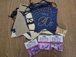Deko Set für 30.Geburtstag