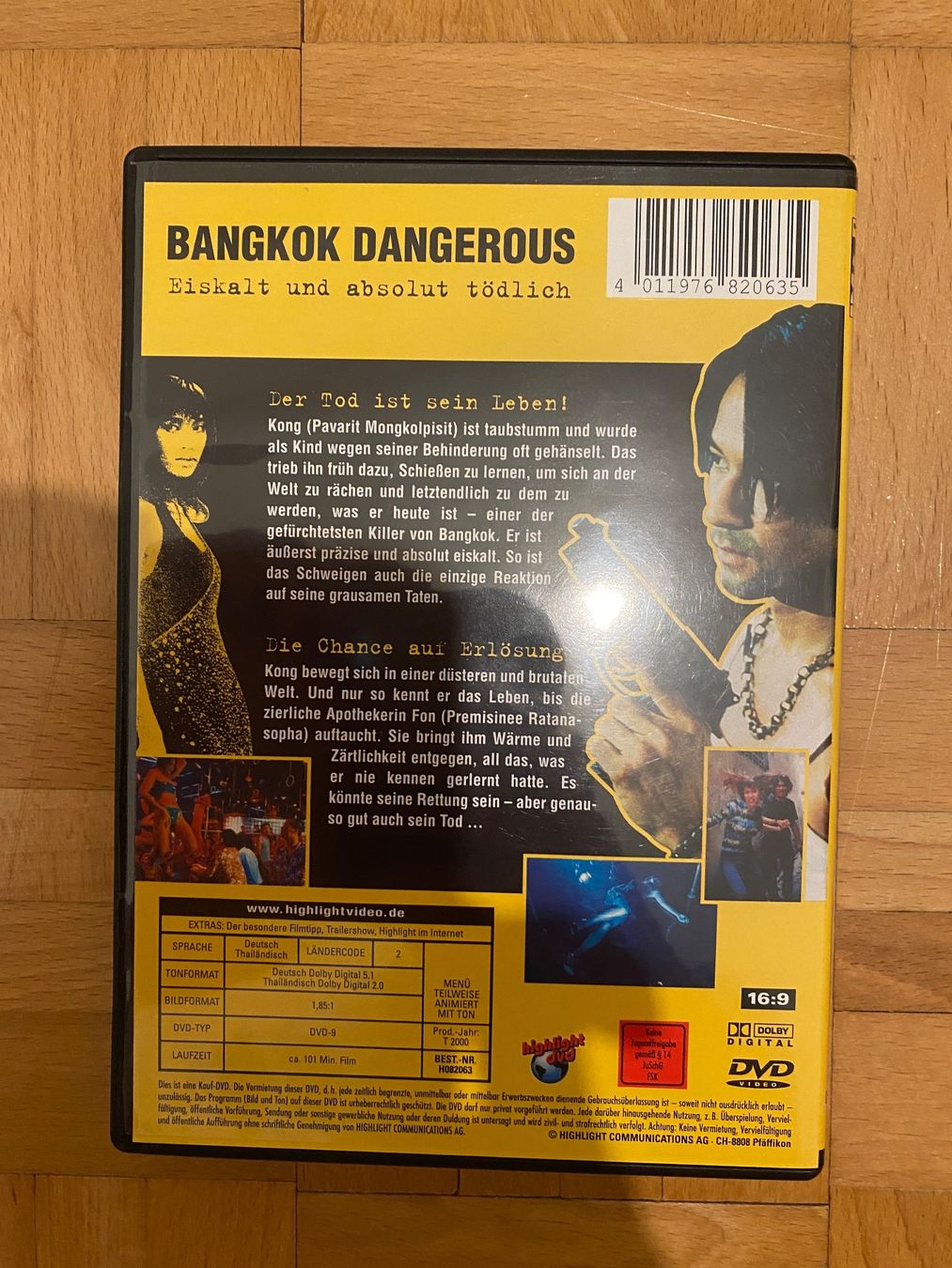 Tutti i DVDs: Bangkok Dangerous – Usato da Zürich venduto da Wim-Broccoli 1
