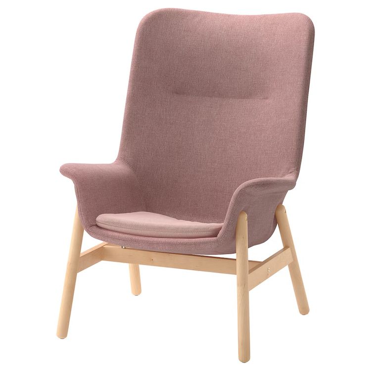 Elegantes Ikea Sessel Rosa Ebenbild